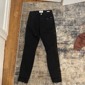Frame high rise jeans